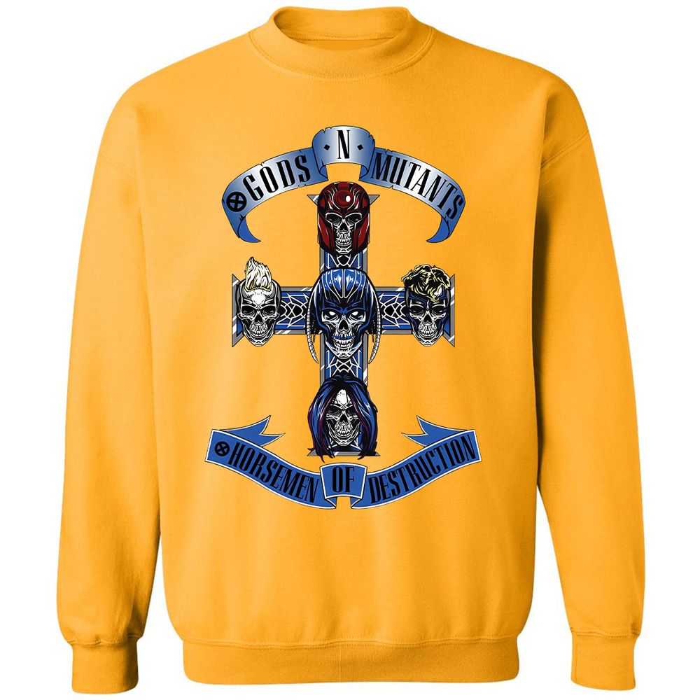 Classic Unisex Sweatshirt - V47QGTG8 - Gold - 11