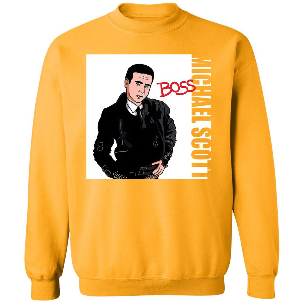 Classic Unisex Sweatshirt - 72J53YYM - Gold - 11