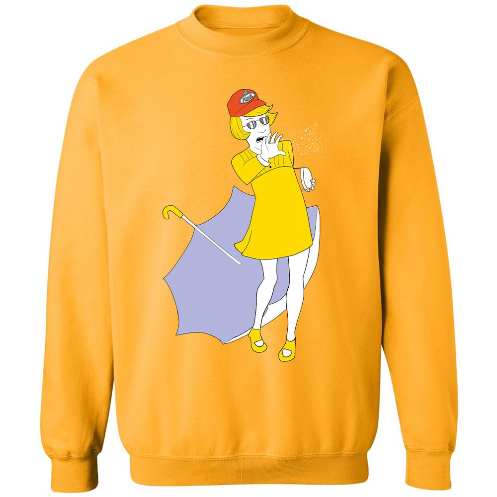 Classic Unisex Sweatshirt - YXLSR4GY - Gold - 11