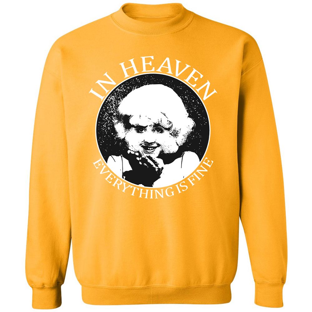 Classic Unisex Sweatshirt - WEH8E7PF - Gold - 11