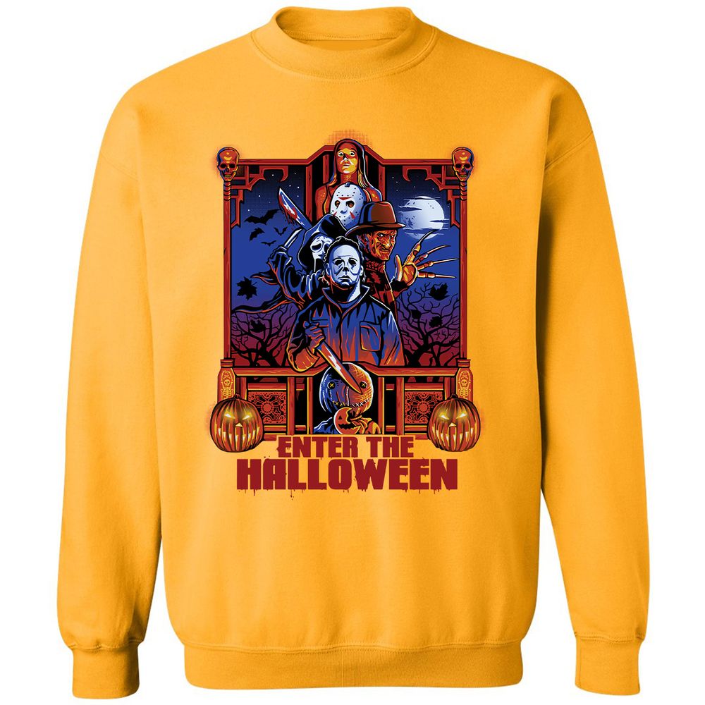 Classic Unisex Sweatshirt - D79DMT1R - Gold - 11