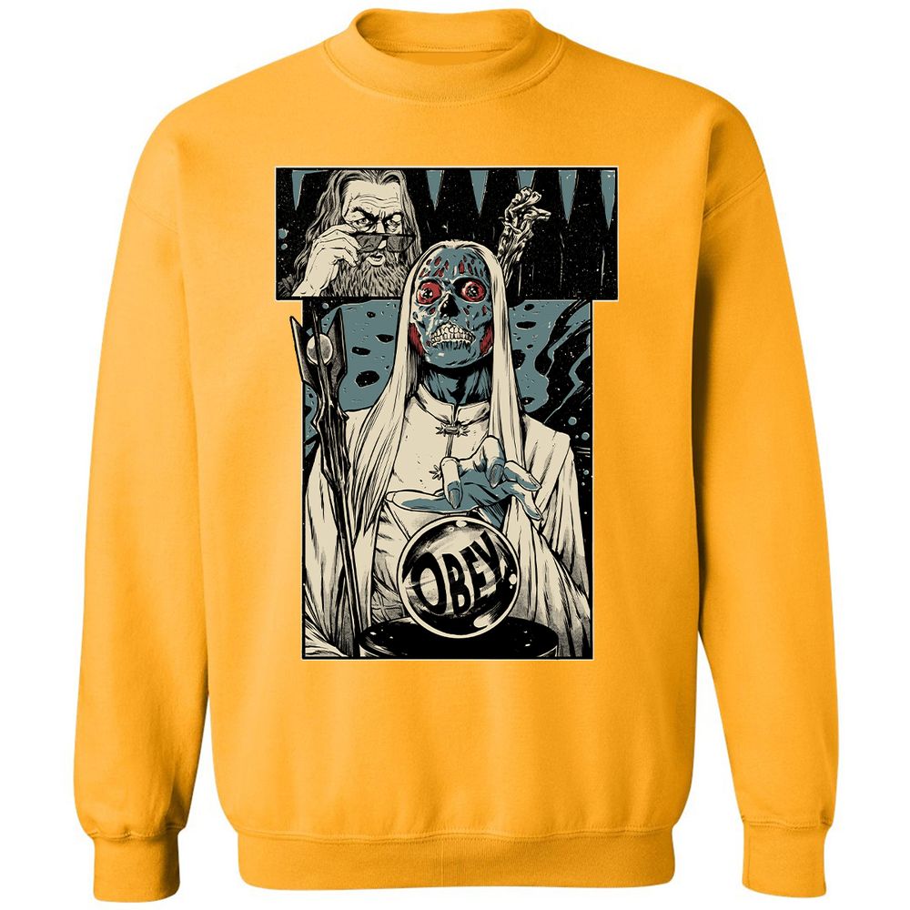 Classic Unisex Sweatshirt - HUZTR825 - Gold - 11