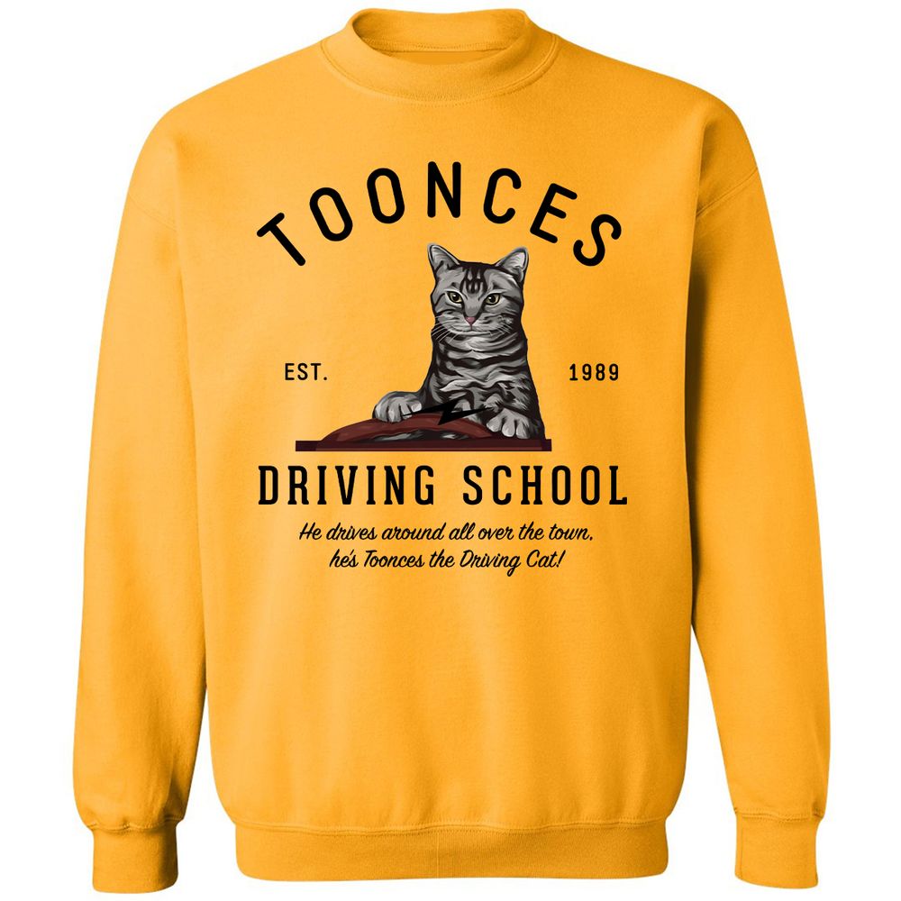 Funny Cat Driving School - Gold - 11