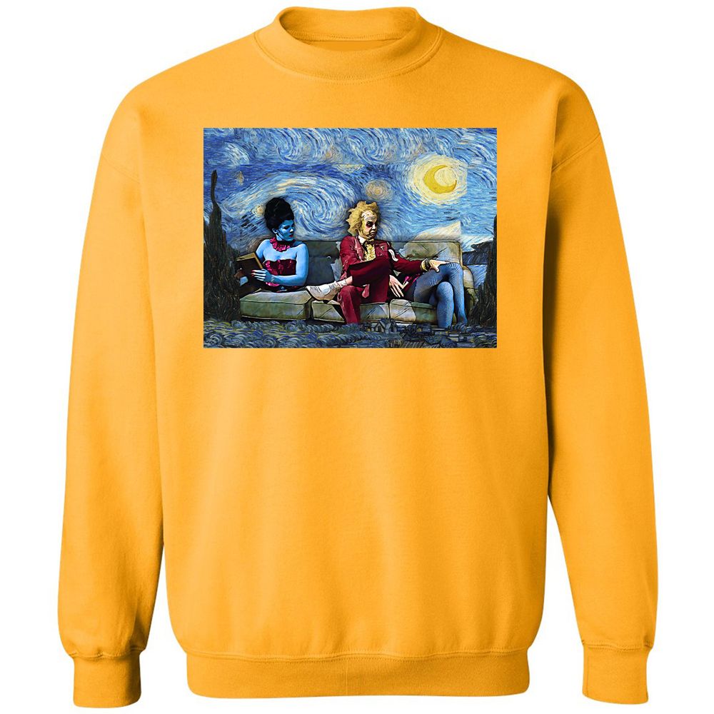 Classic Unisex Sweatshirt - A41ET5YT - Gold - 11