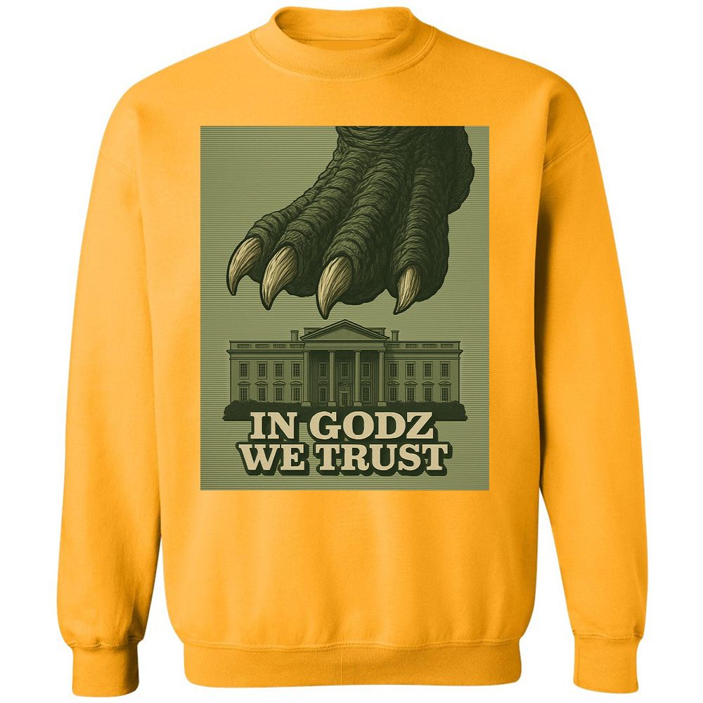 Classic Unisex Sweatshirt - W6G1Q8ZW - Gold - 11