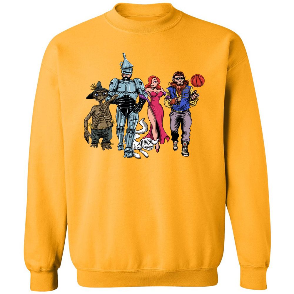 Classic Unisex Sweatshirt - 3BJW4G6R - Gold - 11