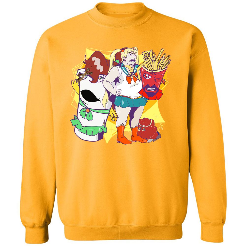 Classic Unisex Sweatshirt - LZWE2VWL - Gold - 11