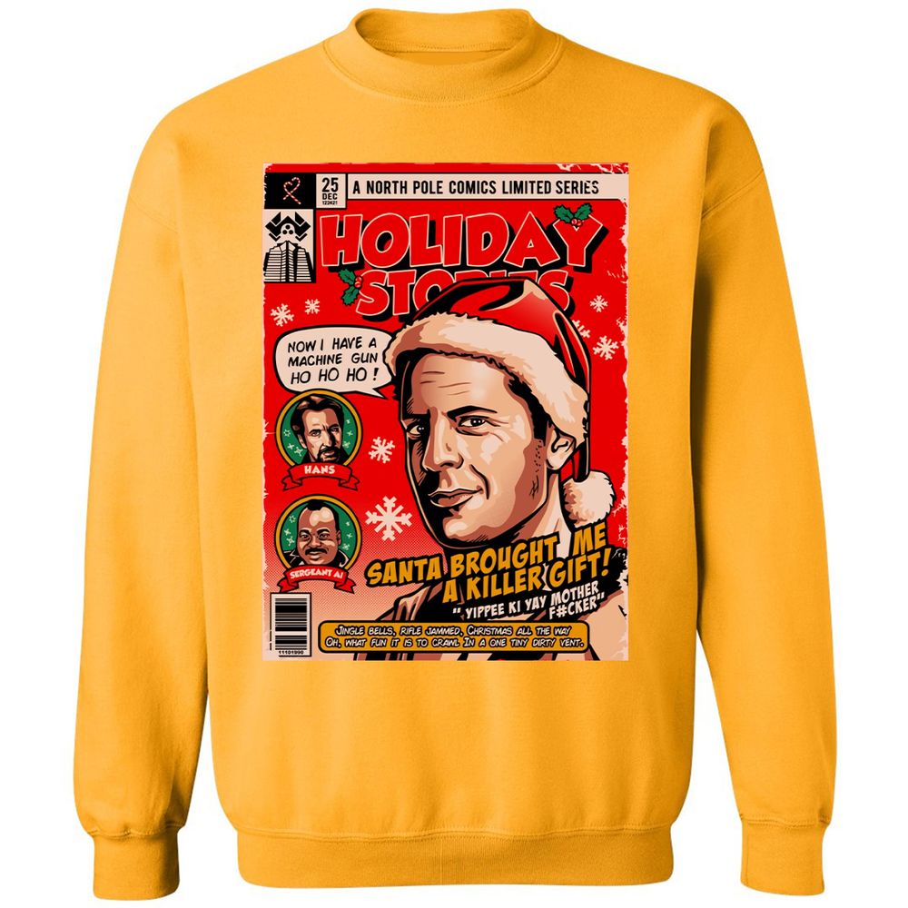Classic Unisex Sweatshirt - QM6HP2PY - Gold - 11