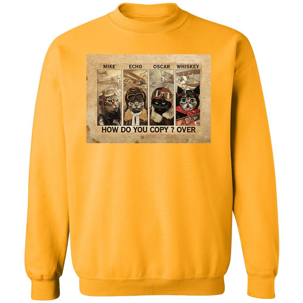 Classic Unisex Sweatshirt - P7RY1W2B - Gold - 11