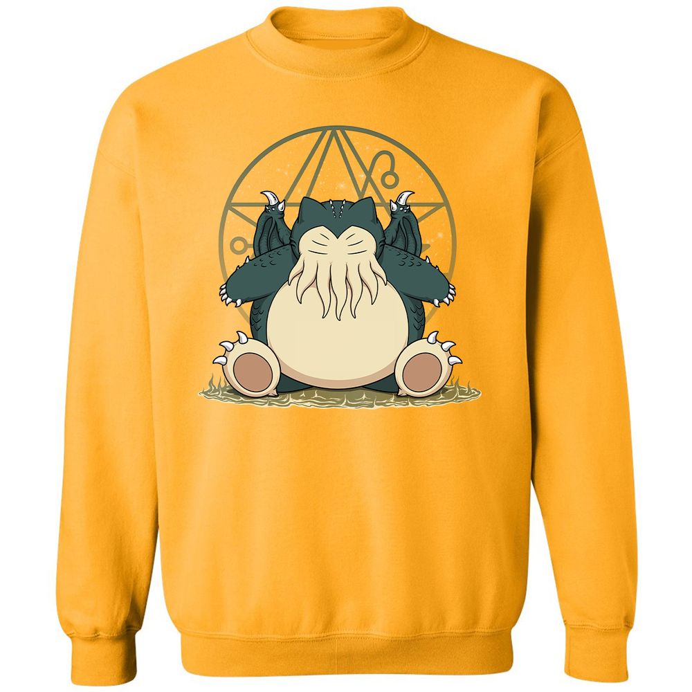 Classic Unisex Sweatshirt - DSWKA8PU - Gold - 11
