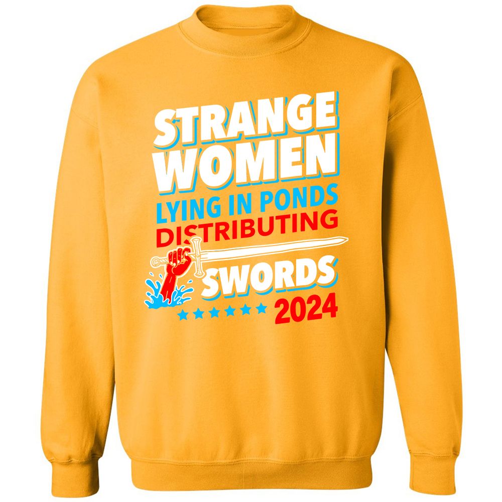 Classic Unisex Sweatshirt - SQD7GP2Y - Gold - 11