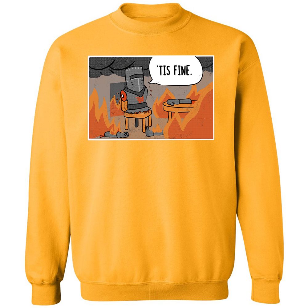 Classic Unisex Sweatshirt - 15PUUBHG - Gold - 11