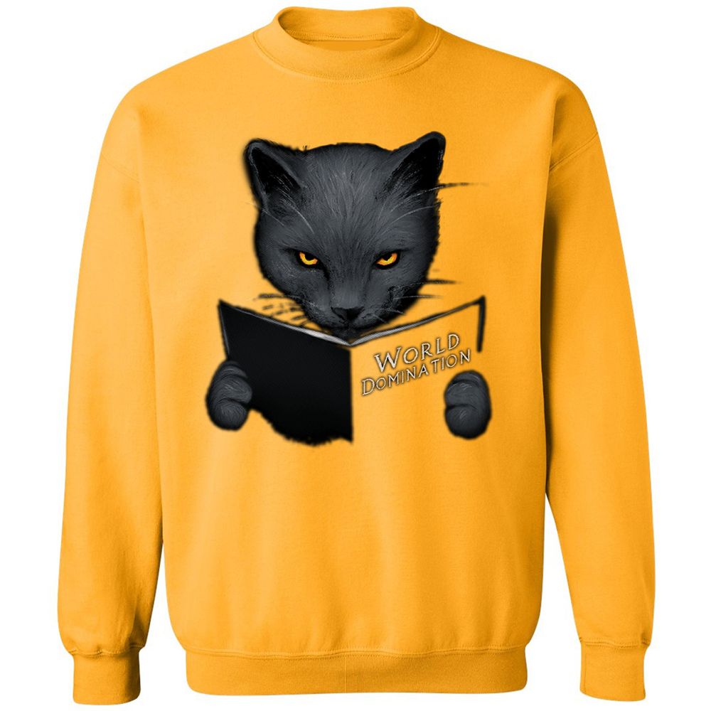 Classic Unisex Sweatshirt - NA963QAG - Gold - 11