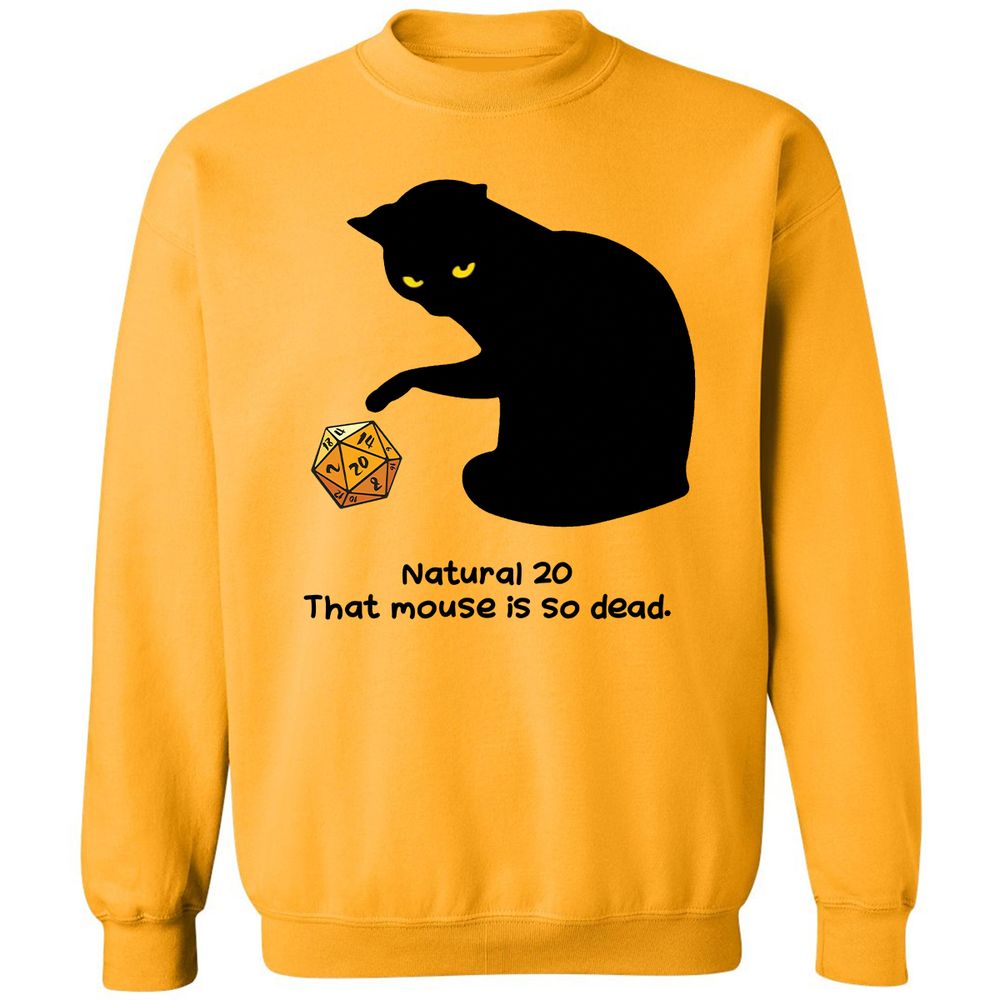 Classic Unisex Sweatshirt - G6YU7NBM - Gold - 11