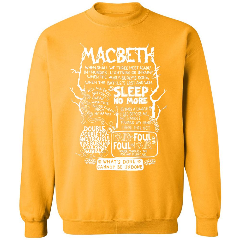 Classic Unisex Sweatshirt - S2UL6EUG - Gold - 11