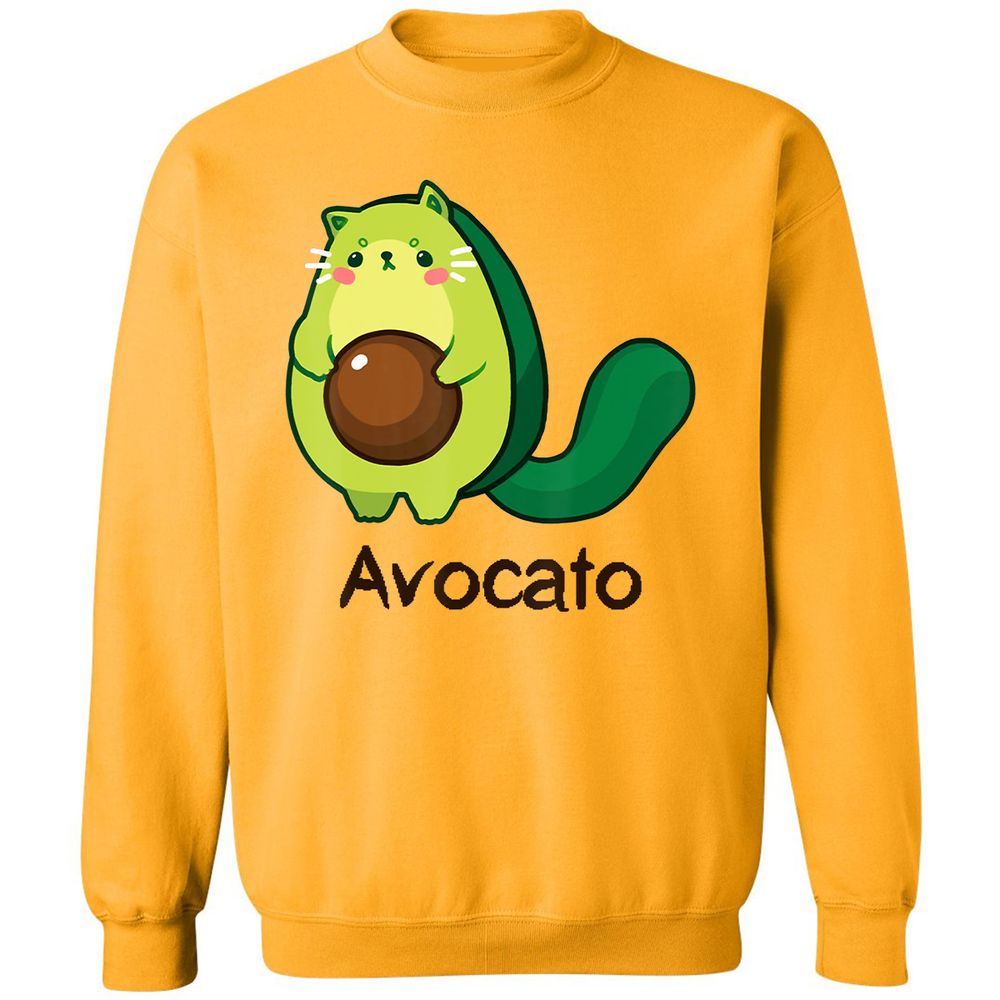 Classic Unisex Sweatshirt - EL7MDLBZ - Gold - 11