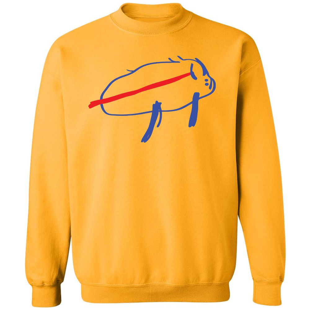 Classic Unisex Sweatshirt - S4GZN3QE - Gold - 11