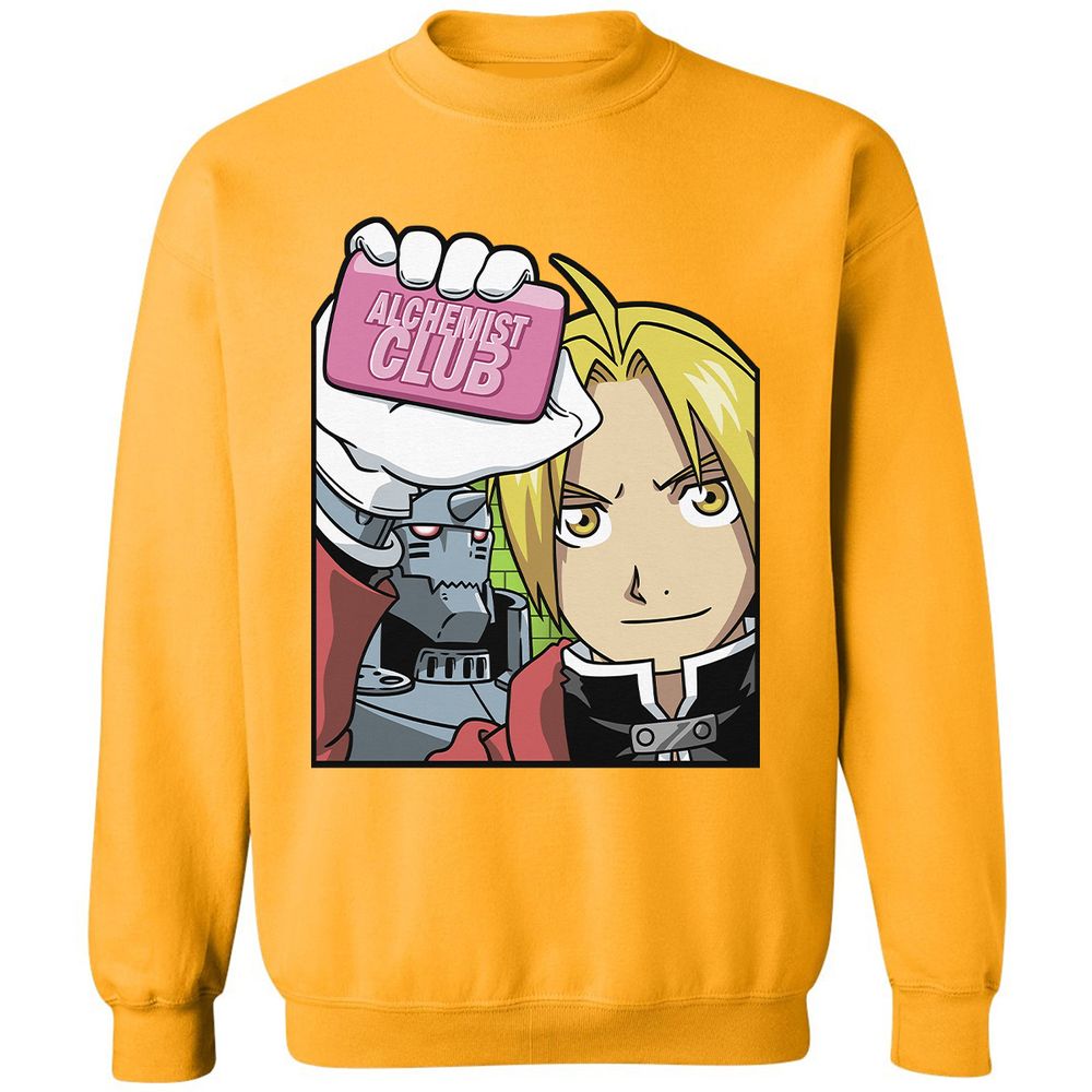 Classic Unisex Sweatshirt - 698Q46YE - Gold - 11
