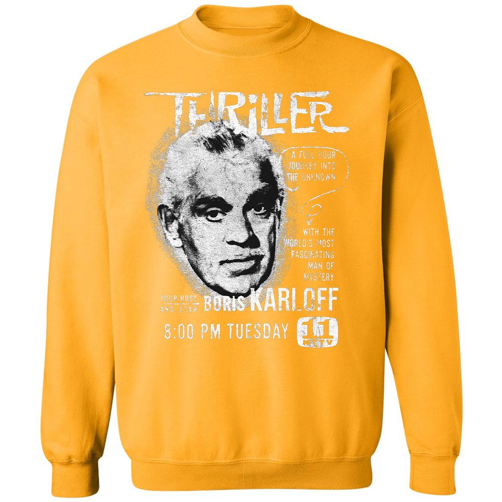 Classic Unisex Sweatshirt - 7S8WGN7D - Gold - 11