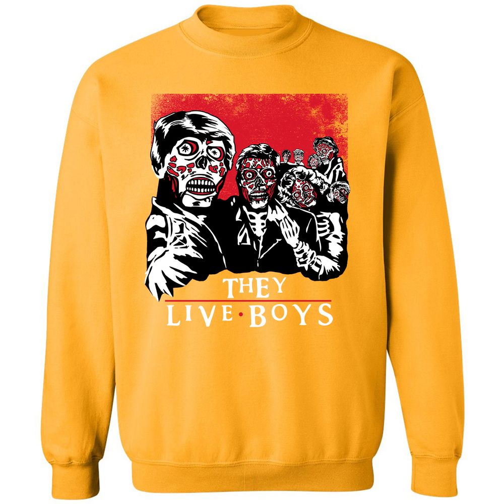 Classic Unisex Sweatshirt - 6YV7RH2T - Gold - 11