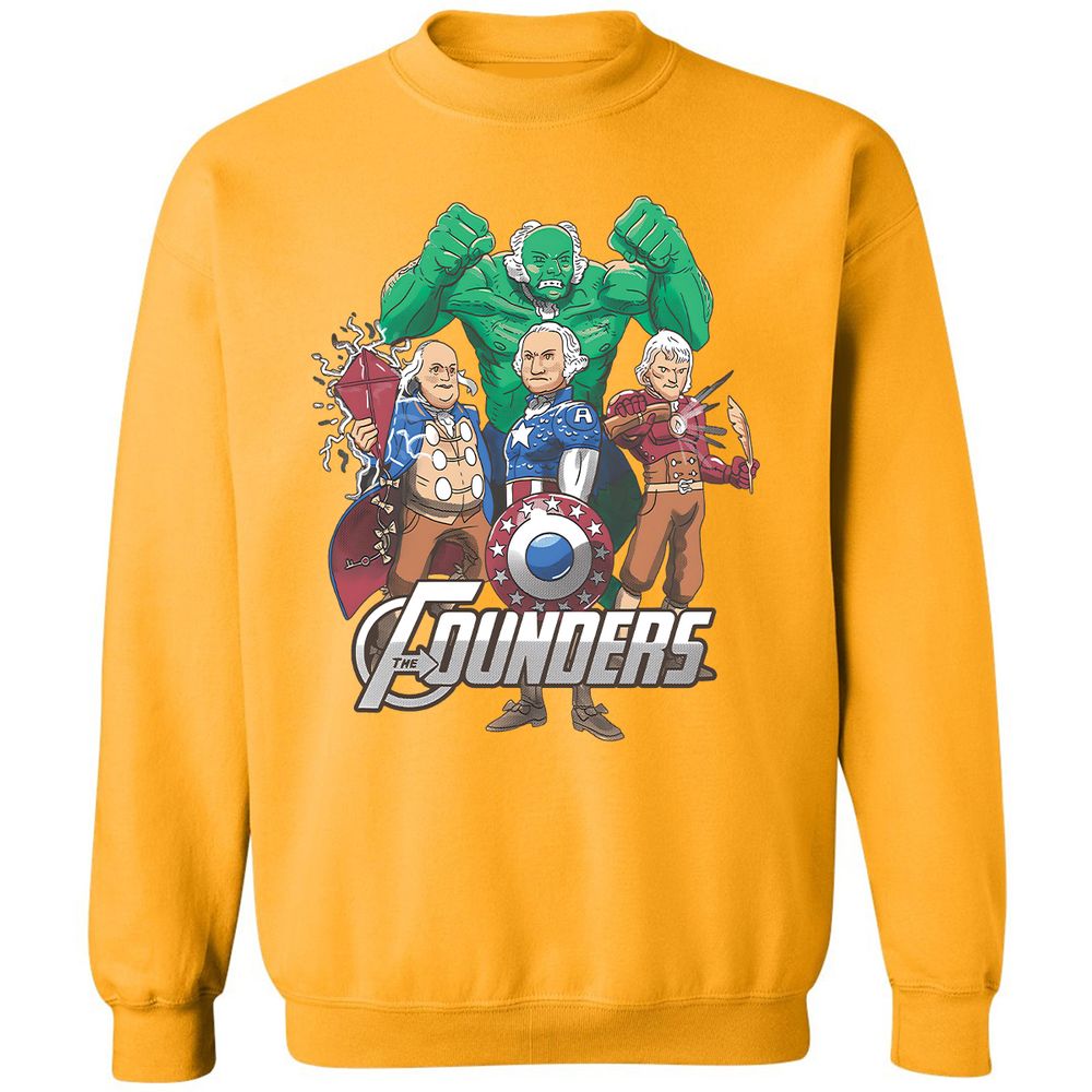 Classic Unisex Sweatshirt - LVU8V71Z - Gold - 11