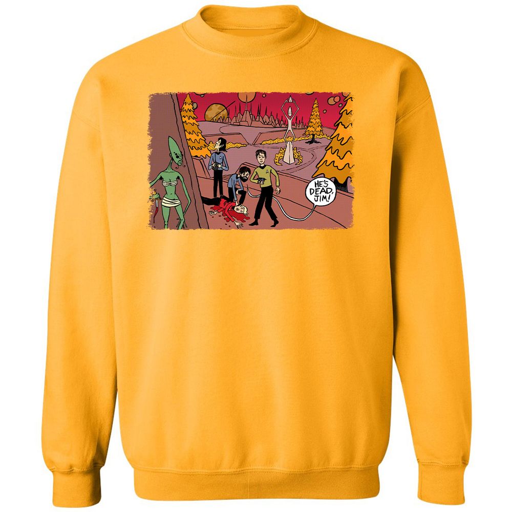 Classic Unisex Sweatshirt - 1XHBAAFB - Gold - 11