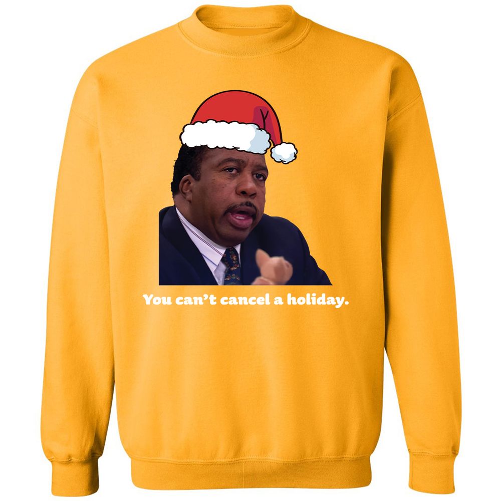 Classic Unisex Sweatshirt - QMUVM47Z - Gold - 11