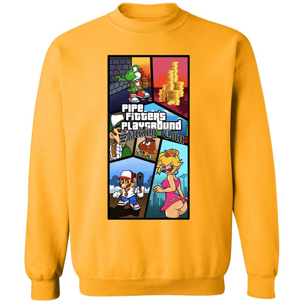 Classic Unisex Sweatshirt - YYBRFW8L - Gold - 11