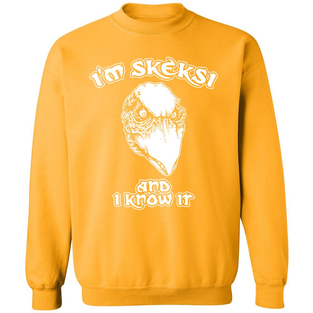 Classic Unisex Sweatshirt - 3Q2ZLAAL - Gold - 11
