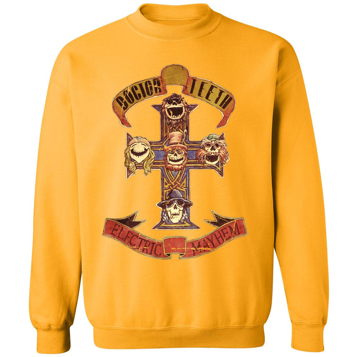 Classic Unisex Sweatshirt - 52R55VMZ - Gold - 11