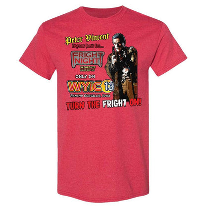Peter Vincent Fright horror night cult - Heather Red - 11