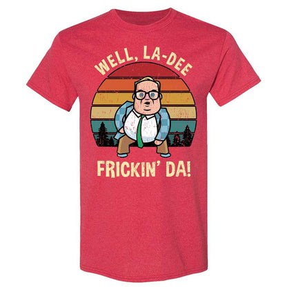 La-Dee-Frickin-Da - Heather Red - 11