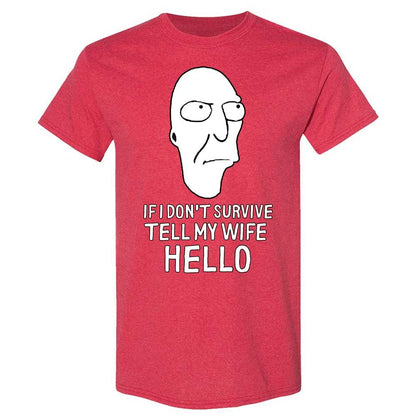 Classic Unisex T-Shirt - ZNZERLNL - Heather Red - 11