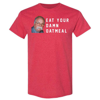 Eat Your Damn Oatmeal - Heather Red - 11