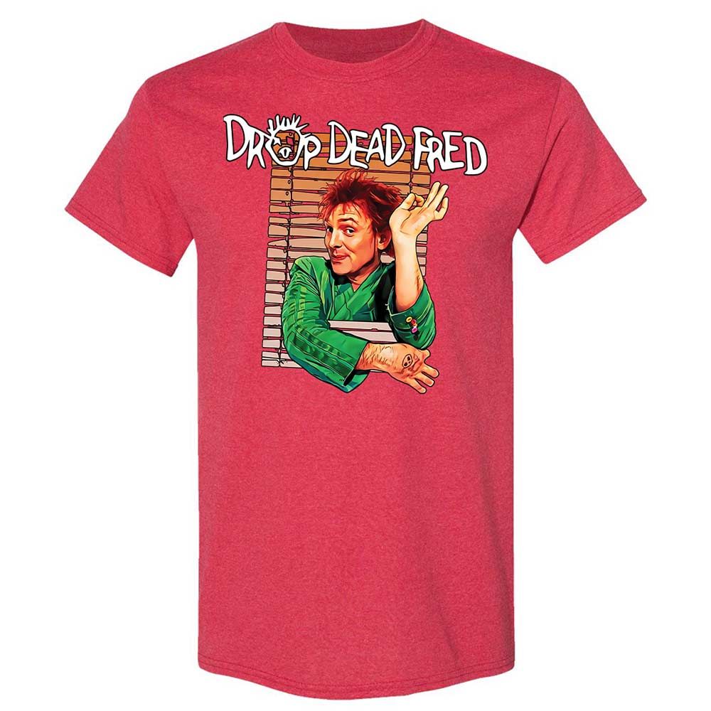Funny Man Drop Dead Fred - Heather Red - 11