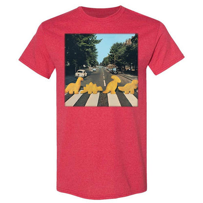 Dinosaur chicken nuggets - Heather Red - 11