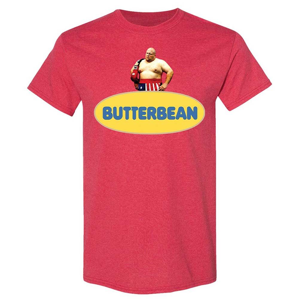 Hilarious Butterbean Boxing - Heather Red - 11
