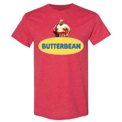 Hilarious Butterbean Boxing - Heather Red - 11