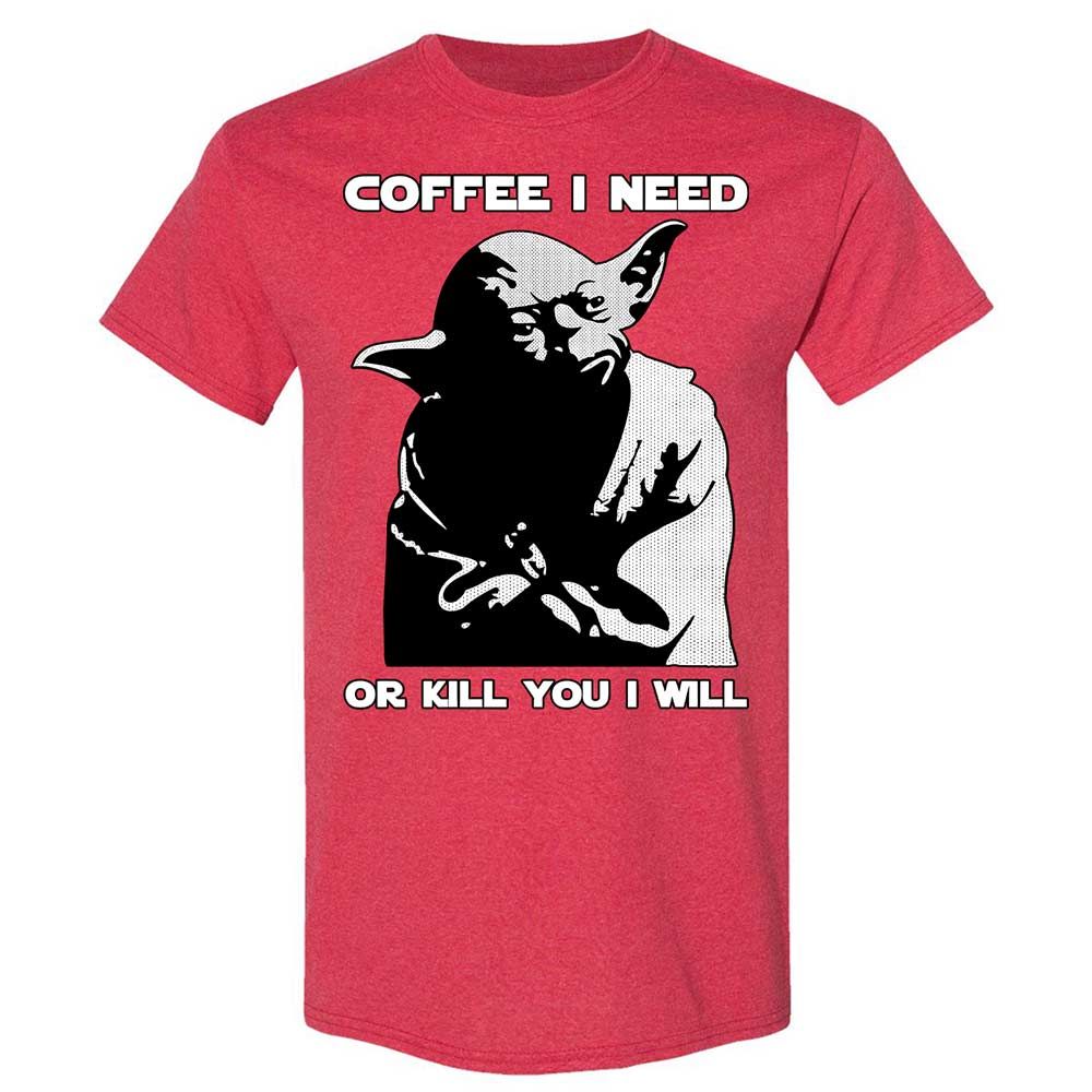 Coffee I Need - Heather Red - 11