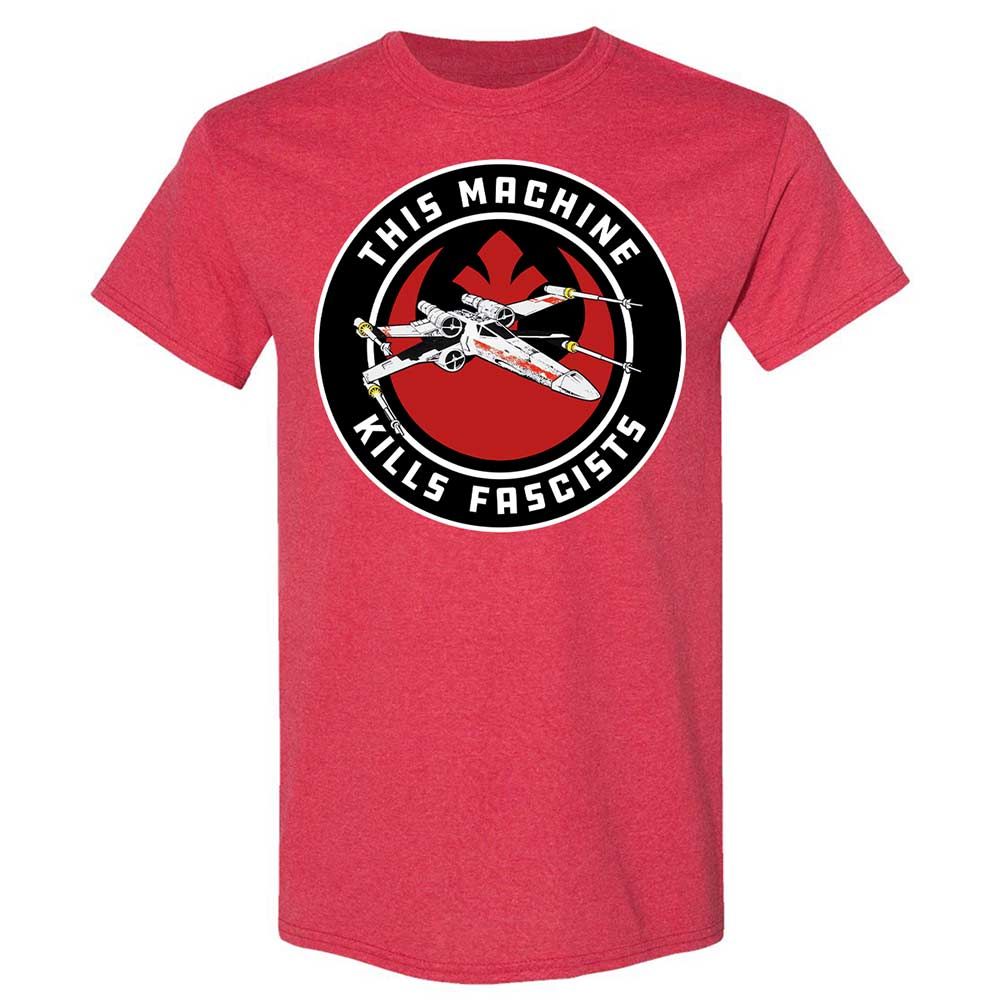 This Machine Kills Fascists - Heather Red - 11