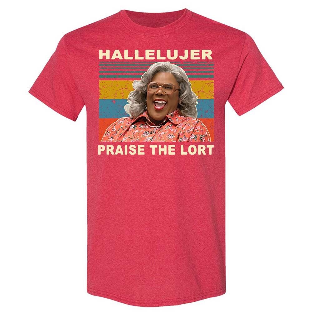 Hallelujer Praise The Lort - Heather Red - 11