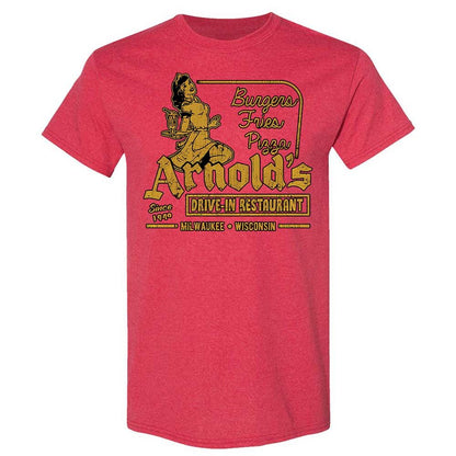 Classic Unisex T-Shirt - 4AASSVNB - Heather Red - 11