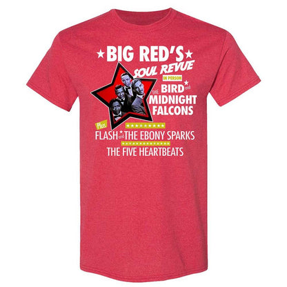 The Bird and Midnight Falcons - Heather Red - 11