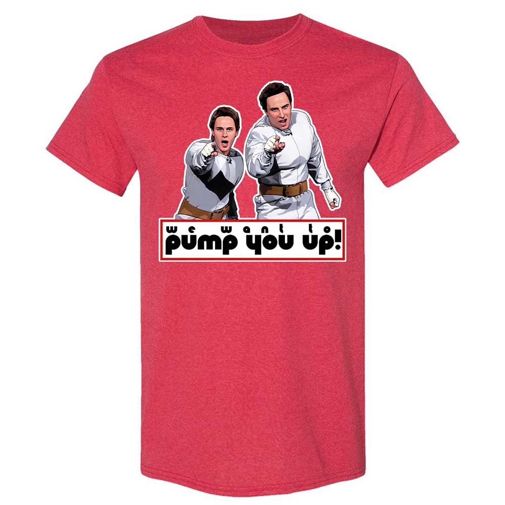 We Want To Pump You Up - Heather Red - 11