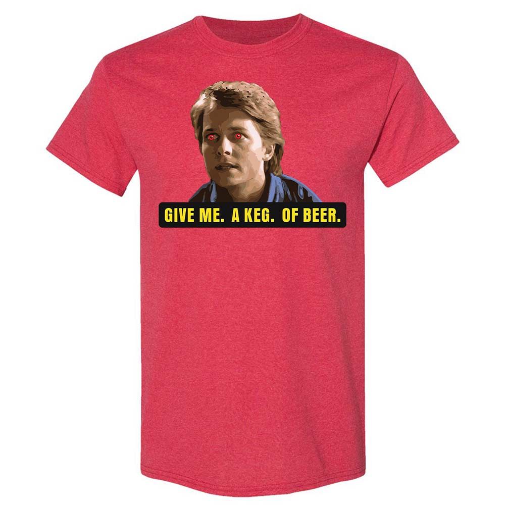 Classic Unisex T-Shirt - YBXQ21BW - Heather Red - 11