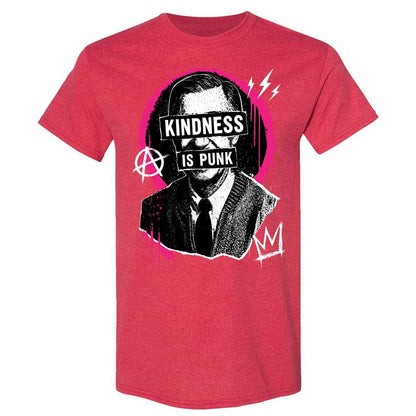 Kindness is Punk - Heather Red - 11
