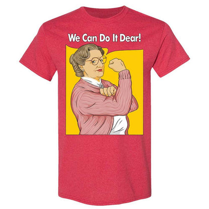We Can Do It Dear - Heather Red - 11