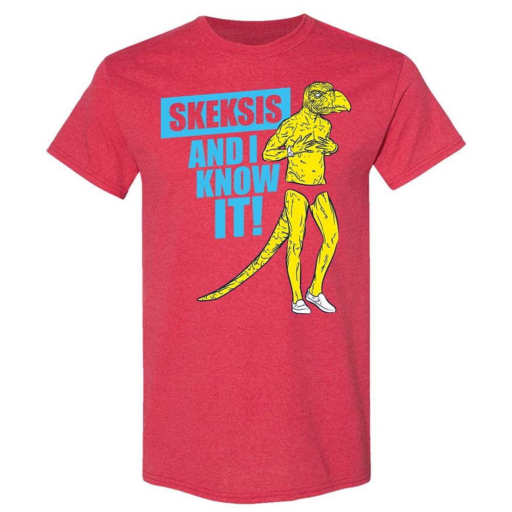 I know It Skeksis - Heather Red - 11