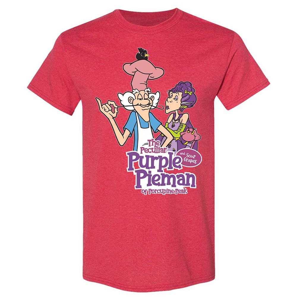 The Peculiar Purple Pie Man - Heather Red - 11