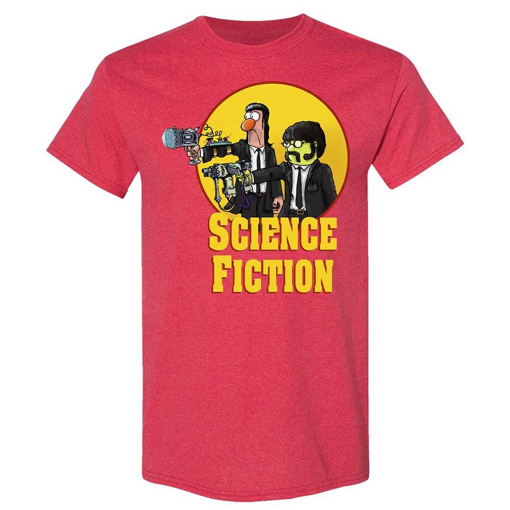 For Science Fiction - Heather Red - 11